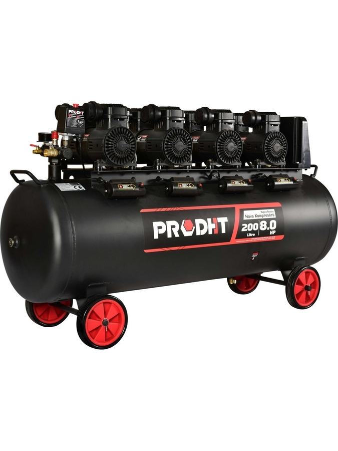 DHT 200L Hava Kompresörü Sessiz 1500W x 4 D17030200 - 1
