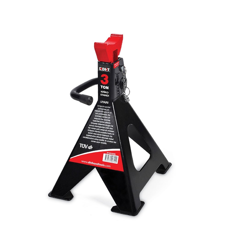 DHT 3 Ton Araç Altı Sehpası Kriko Standı Çift D12010003 - 1
