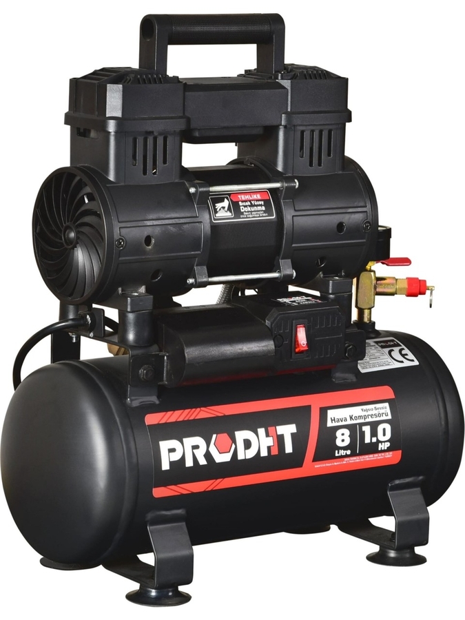 DHT 8l Hava Kompresörü Sessiz 900W D17030008 - 1