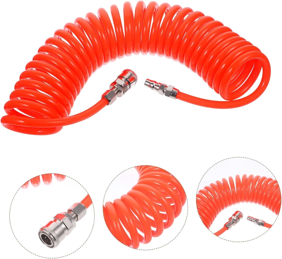 DHT Hava Hortumu Spiralli 8*12 15 Metre Kırmızı D14281276 - 1