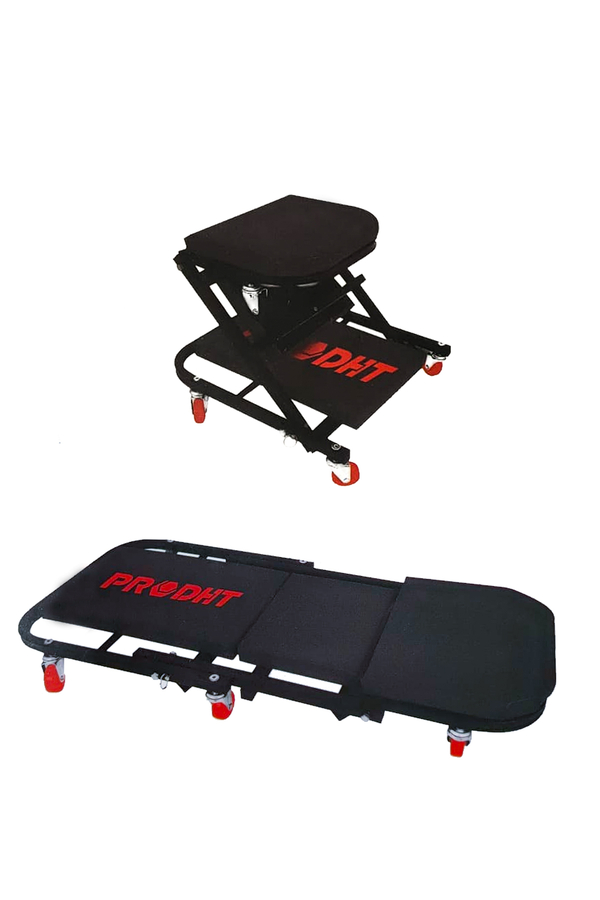 DHT Katlanır Araç Altı Bakım Tablası Tabureli D12040039 - 2