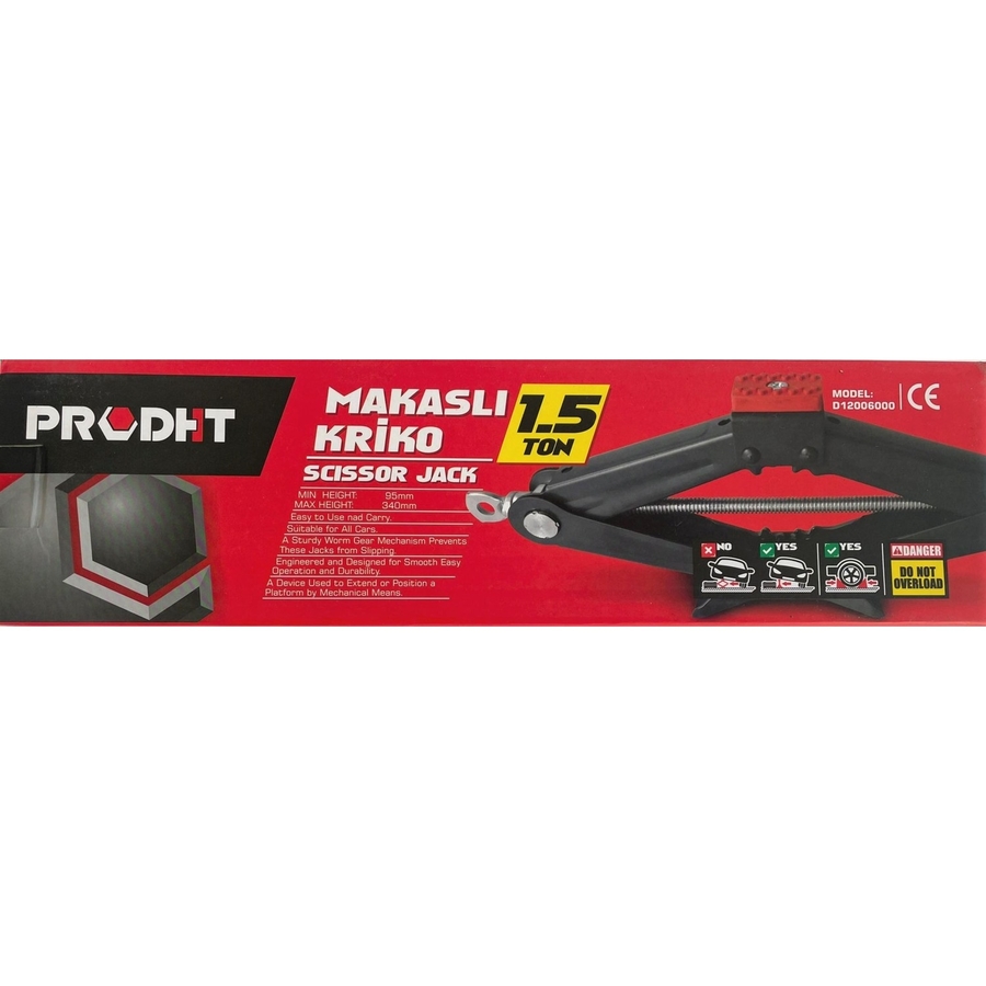 Dht Makaslı Kriko 1.5 Ton - 2