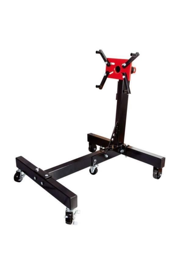 DHT Motor Toplama Sehpası Tezgahı Katlanır 680 kg - 1