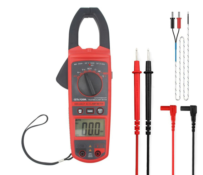 CETA FORM - Dijital Pens Ampermetre (AC Akım-Otomatik Sınıflama)