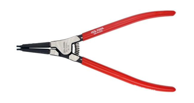 CETA FORM - Dış Segman Pensesi /Düz Uç-Yaylı-225Mm/40-100Mm