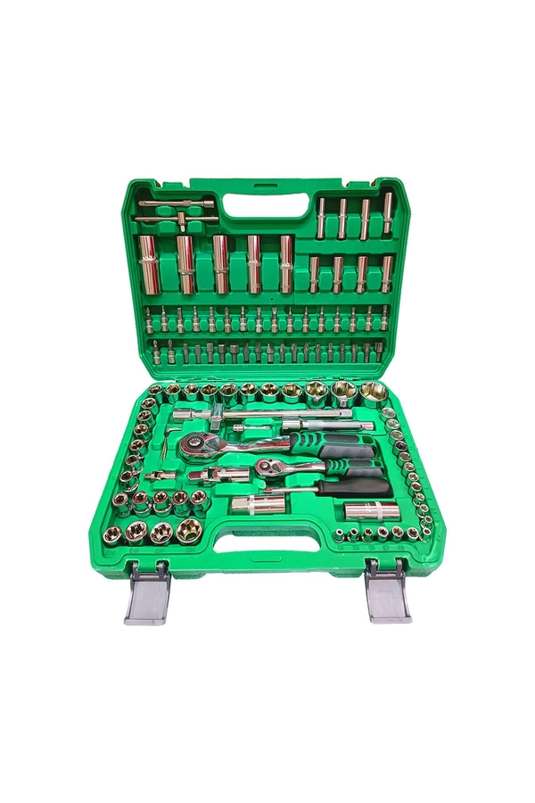 Dorf 108 Parça Cırcırlı Lokma Takımı Profesyonel Kullanım 1/2 ve 1/4 - 1