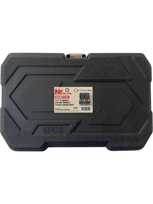 DORF 1/2 Altı Köşe Renkli Uzun Lokma Takımı 5 Parça - Thumbnail