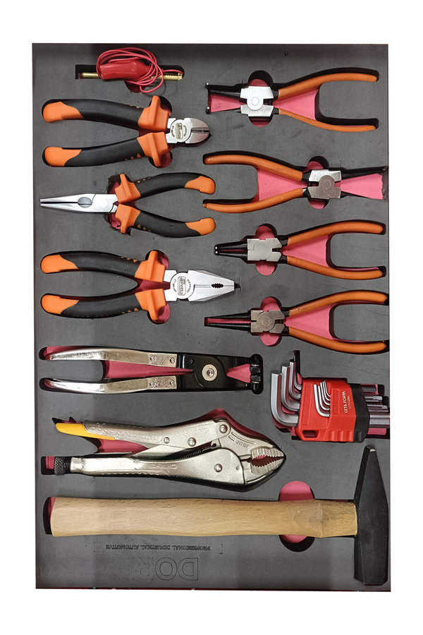 DORF 12 Parça Pense Seti Evalı Takım Arabası İçin Dolu Eva Set 48,5 x 35,5 cm - 2