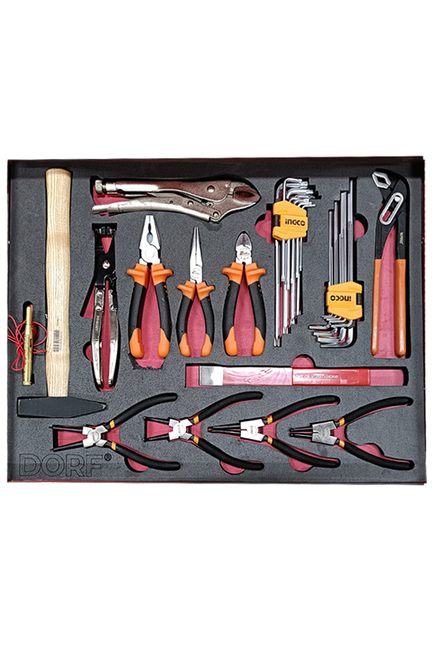 Dorf 175 Parça 7 Çekmeceli Dolu Ağır Vasıta Takım Arabası - Thumbnail