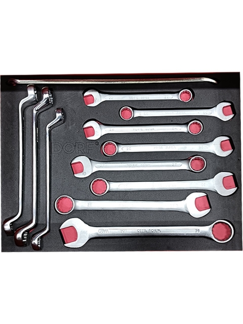 DORF 194 Parça Ağır Vasıta İçin Dolu Takım Arabası Tüm Çekmeceleri Dolu Profesyonel - Thumbnail