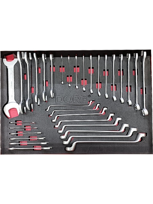 DORF 194 Parça Ağır Vasıta İçin Dolu Takım Arabası Tüm Çekmeceleri Dolu Profesyonel - Thumbnail