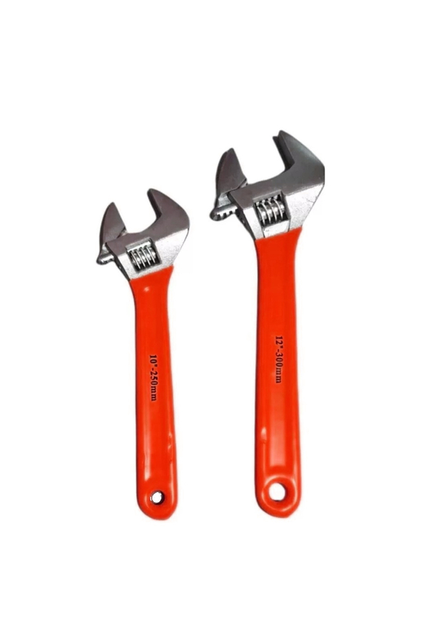 Dorf 2'li Kurbağacık Seti Ingiliz Anahtarı Musluk Anahtarı Ayarlanabilir 250 mm -300 mm - 1