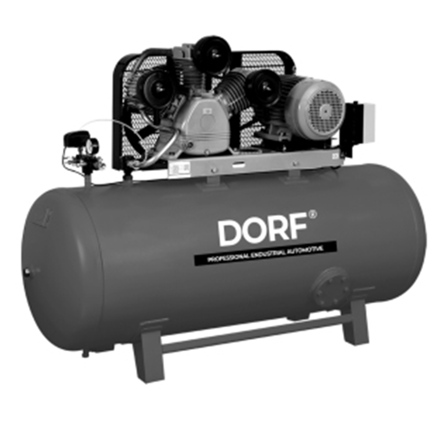 Dorf 3 Kafalı Kompresör 7.5 HP 500 Litre Panolu Kompresör - 1