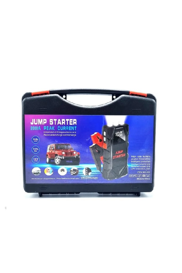 DORF 3'lü Akü Takviye, Power Bank ve Lastik Şişirme Kompresör Seti 12V El Fenerli - 5