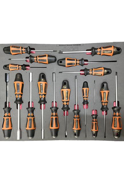 DORF 4 Çekmeceli Dolu Takım Sandığı Mobil Araç Arkası Alet Seti 171 Parça - Thumbnail