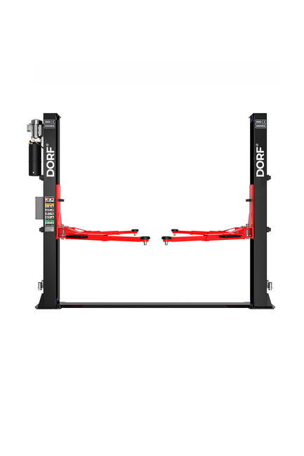 DORFf 4 Ton Alttan Bağlantılı Yarı Otomatik Çift Sütunlu Hidrolik Lift - Thumbnail