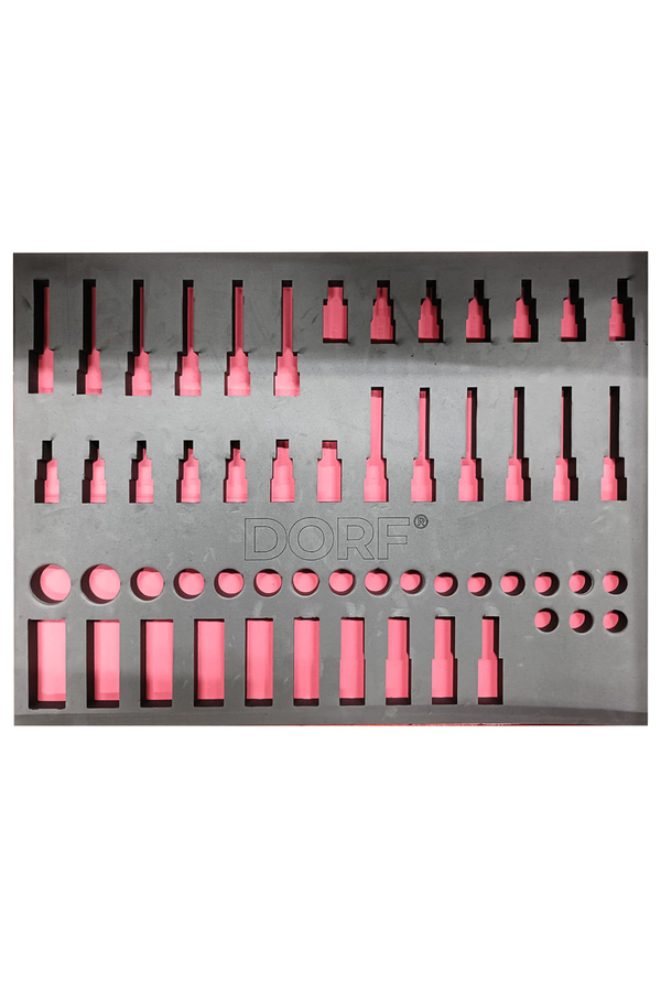 DORF 55 Parça Lokma Seti Havalı Yıldız Torx Boş Eva Seti Takım İçeriği 55,5cm x 41cm - 2