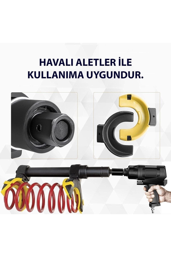 DORF Amortisör Çektirme Helezon Yay Sökme Seti 8 Parça - 5
