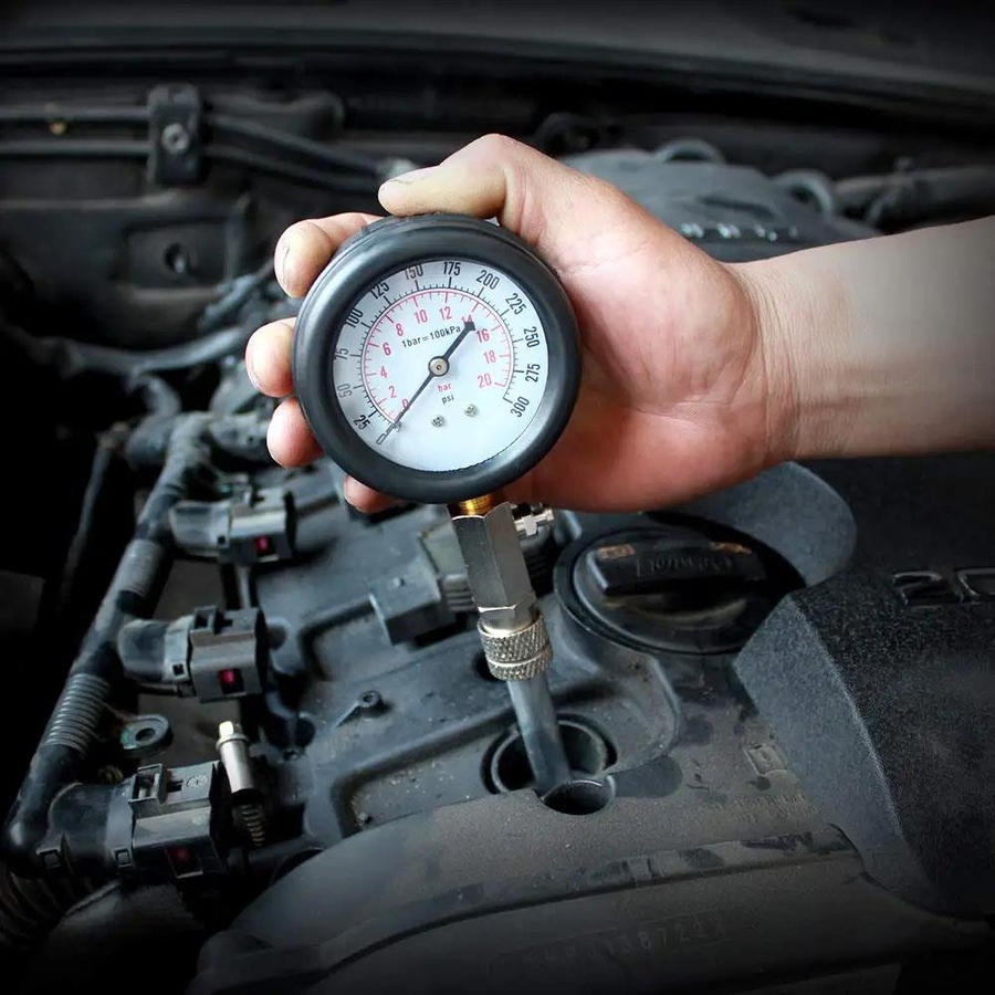 DORF Benzinli Motor Kompresyon Silindir Basınç Test Kiti 8 Parça - 6