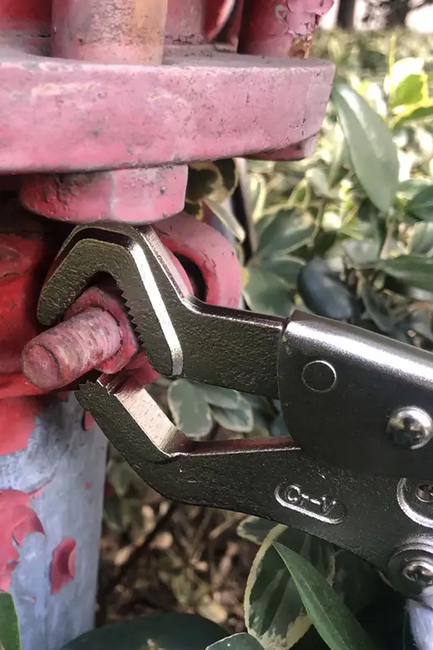 Dorf Boru Tutma Pensesi Kaydırmaz Pense Ayarlanabilir Papağan Pense 215mm - Thumbnail