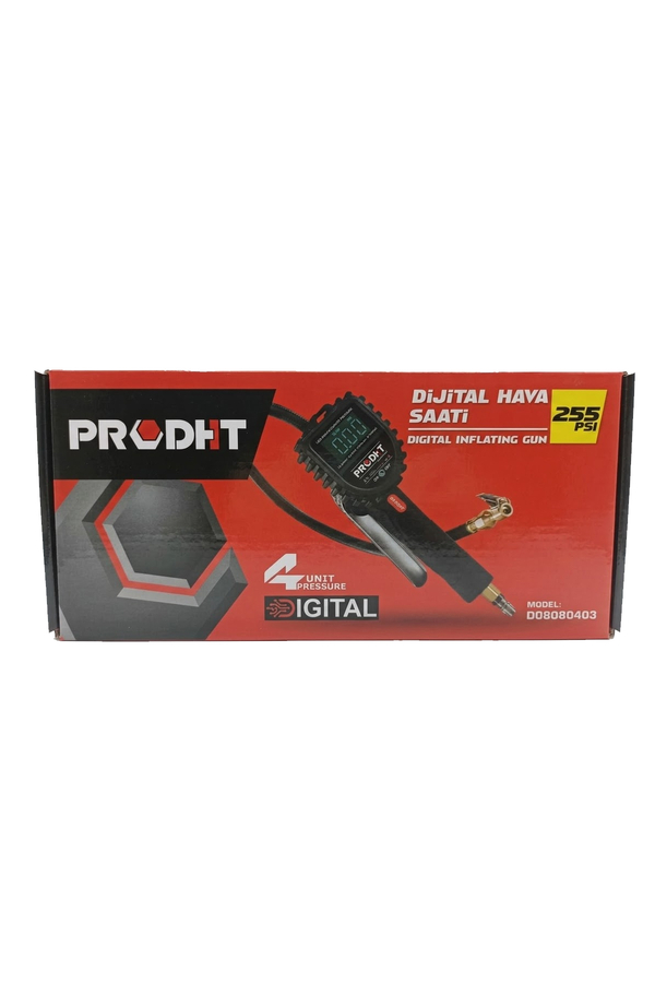 Dorf Dht Dijital Lastik Şişirme Hava Saati 255 Psi - 2