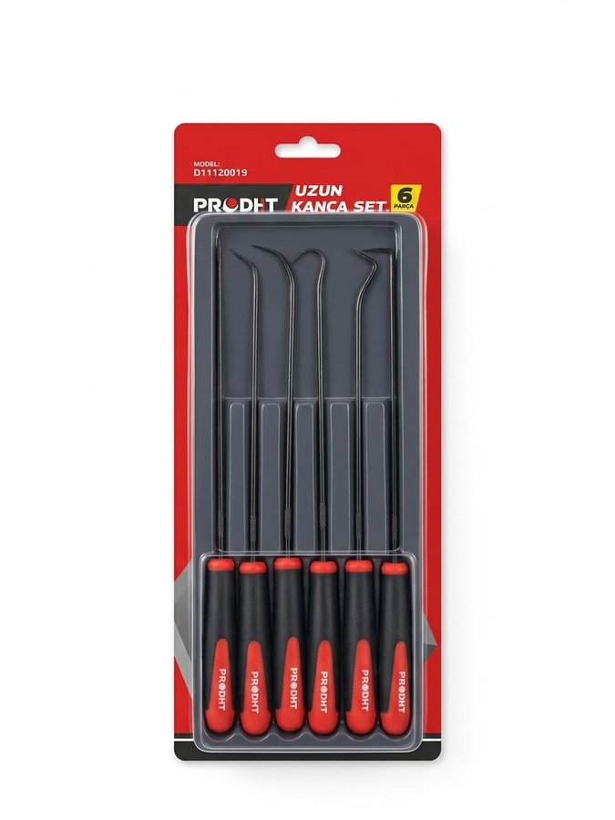 Dorf Dht Uzun Kanca Seti Uzun Biz Set 6 Parça 240mm - 1