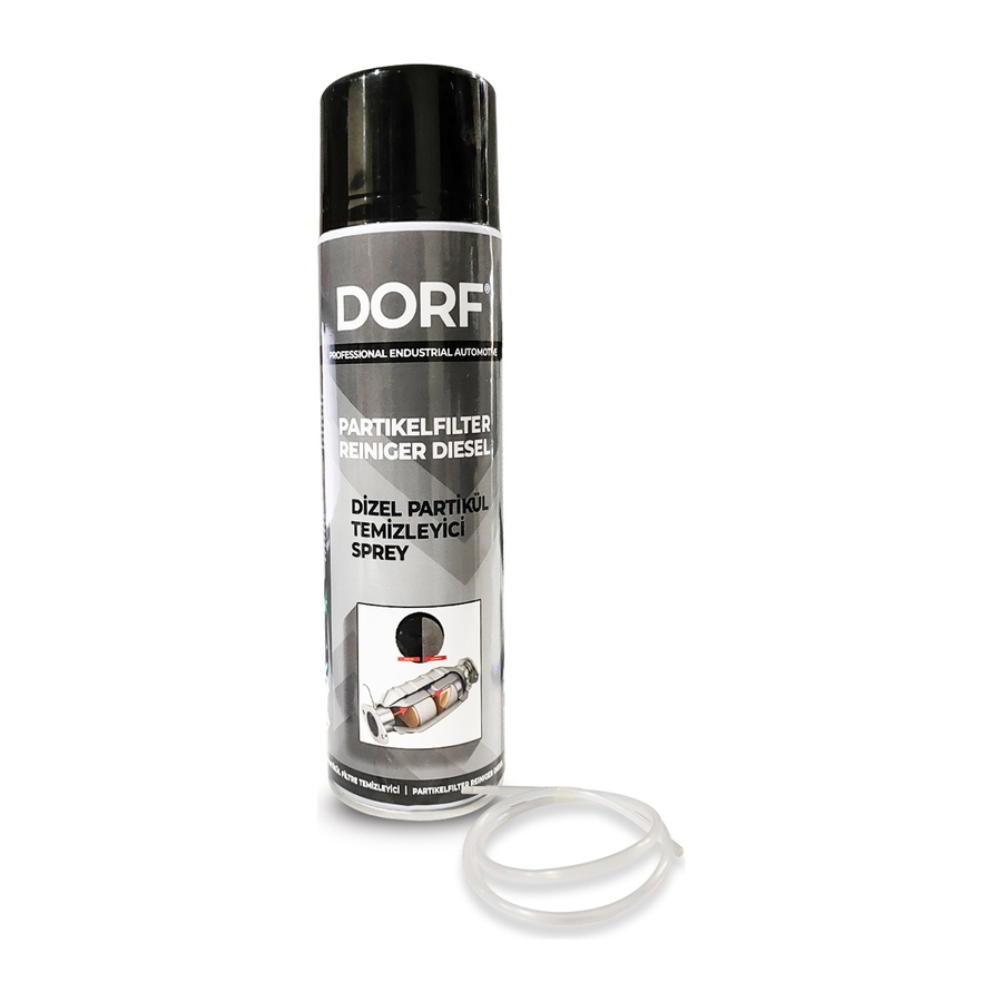 Dorf Dizel Partikül Temizleme Spreyi 500ML Hortum Hediyeli Made In Germany - 1