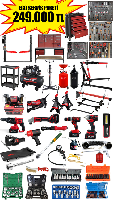 DORF - Dorf Eco Full Oto Servis Kurulum Paketi Profesyonel Paket