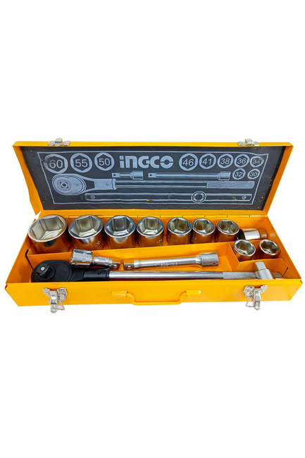 DORF İngco 3/4 15 Parça Lokma Seti Metal Kutulu