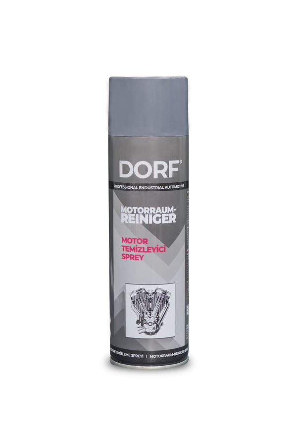 DORF Motor Temizleme Spreyi 500ml 2 Koli Siparişe Özel + Goodking Şarjlı Lamba HEDİYE! - 2