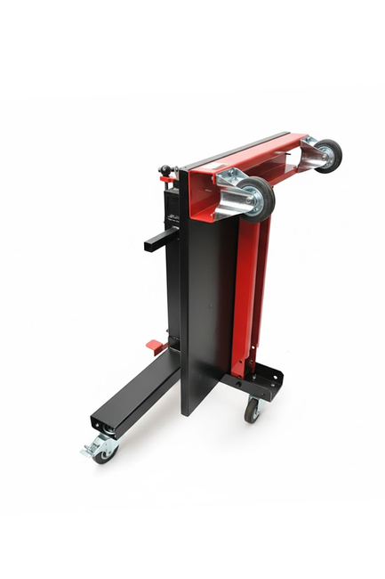 DORF Motor Toplama Sehpası Katlanır Yağ Tablalı 500kg 360 Derece Dönerli Pedallı - Thumbnail