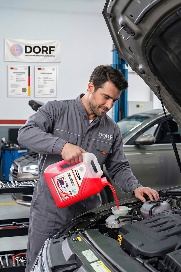 Dorf Organik Antifriz Kırmızı -56 C 3 Litre 09/2025 Yeni Üretim - 3