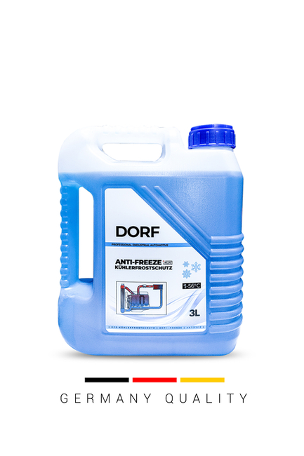 DORF - Dorf Organik Antifriz Mavi -56 C 3 Litre