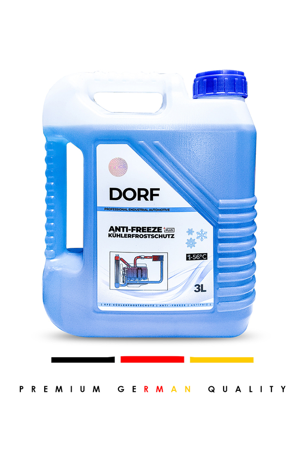 Dorf Organik Antifriz Mavi -56 C 3 Litre 01/2025 Yeni Üretim - 1