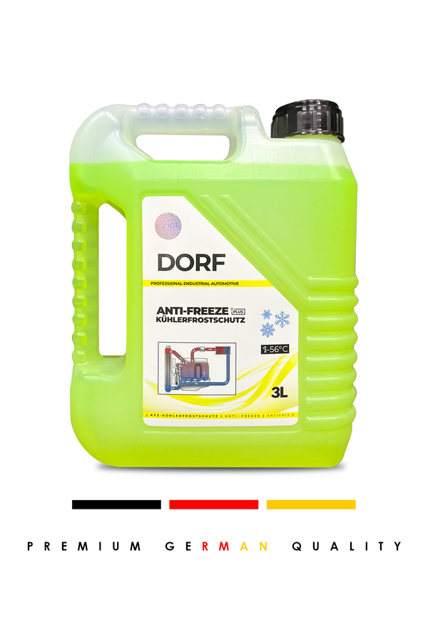 Dorf Organik Antifriz Sarı -56 C 3 Litre 01/2025 Yeni Üretim - 1