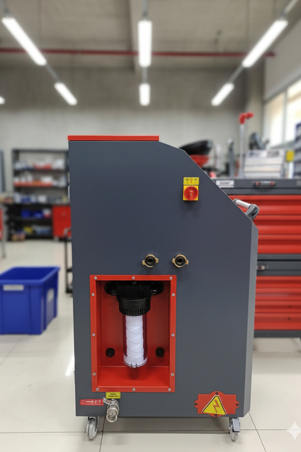 DORF Petek Temizleme Cihazı Otomatik Radyatör Temizleme Makinesi Yazıcılı Ekranlı - 3