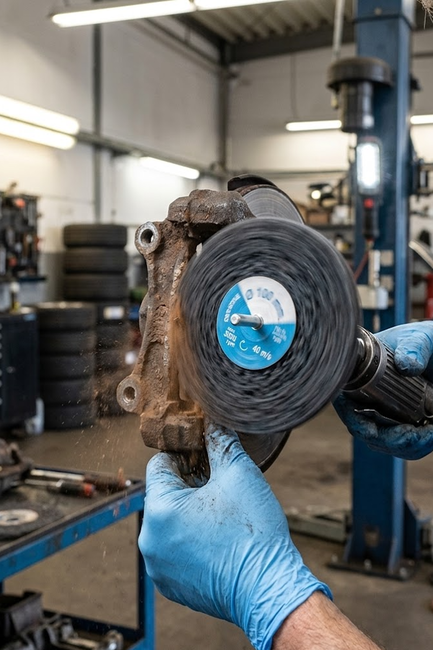 DORF Pimli Fiber Aşındırıcı Pimli Boya Kazıyıcı Disk 115mm - Thumbnail