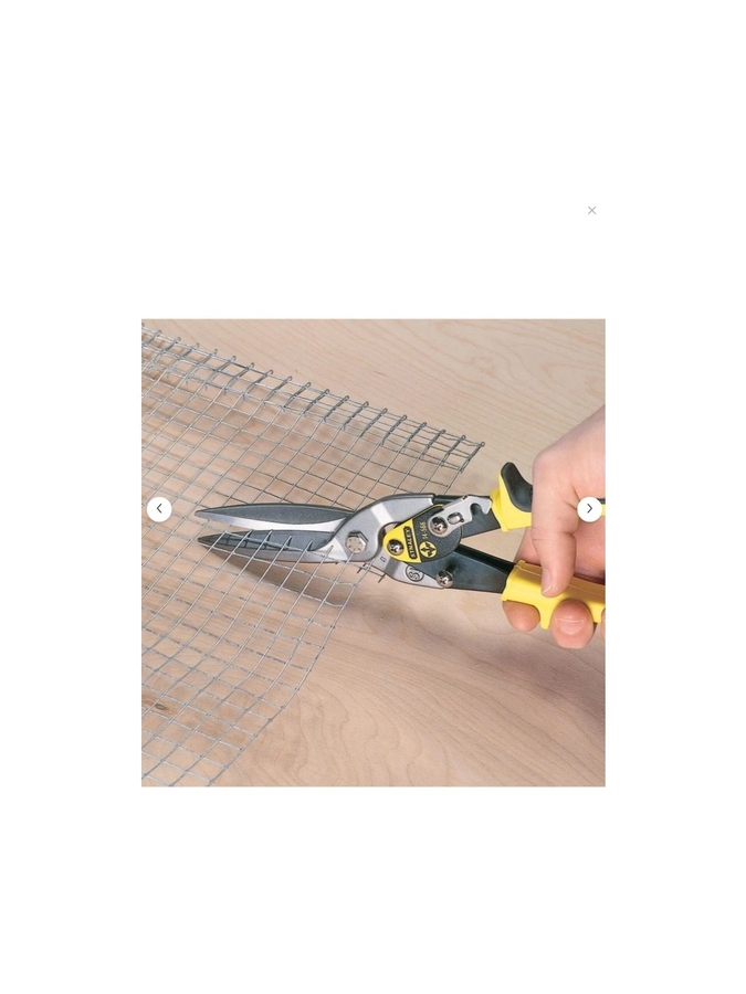 Dorf Stanley Kaportacı Sac Makası Düz 250MM Uzun - 4