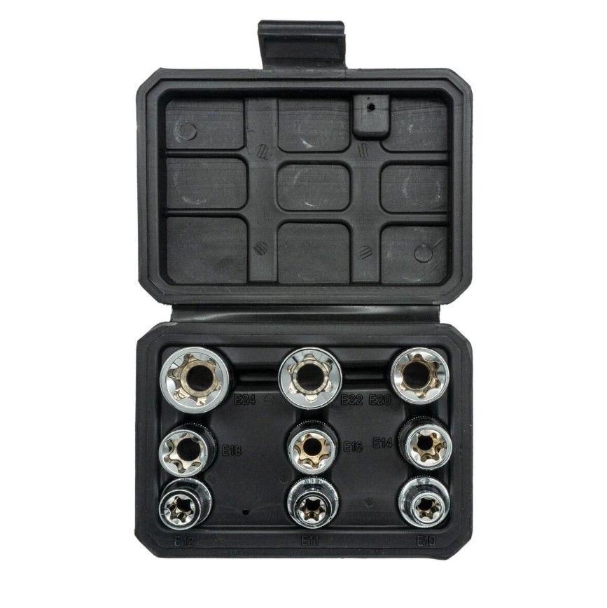 Dorf Tools  1/2 E Torx Lokma Seti 9 Parça - 2