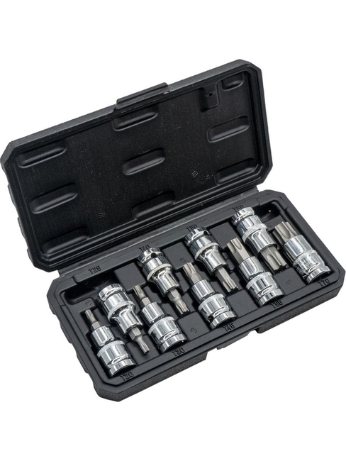 DORF TOOLS 1/2 TORX LOKMA SETİ 9 PARÇA (5-19mm) - Thumbnail