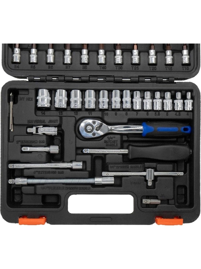 Dorf Tools 1/4 Lokma Anahtar Takımı 46 Parça - 4