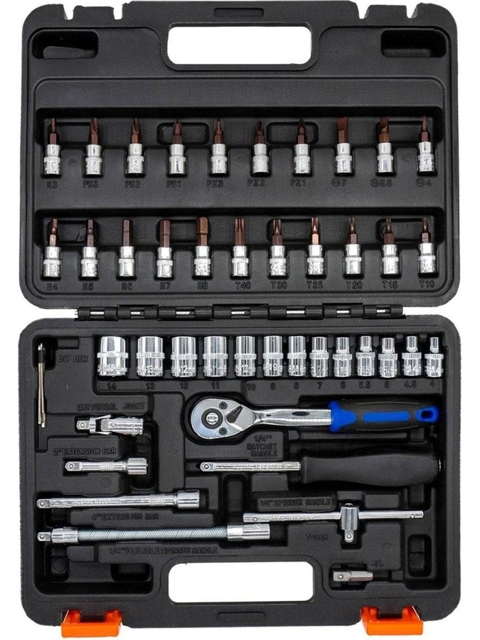 Dorf Tools 1/4 Lokma Anahtar Takımı 46 Parça - 2