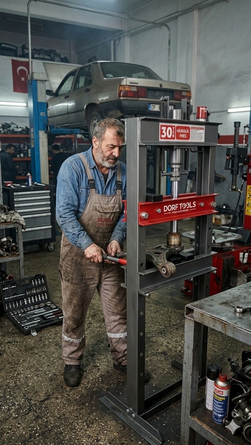 DORF TOOLS 30 TON HİDROLİK PRES - 2