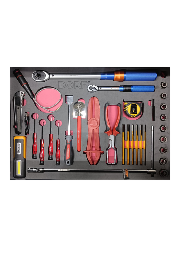 Dorf Tools 357 Parça Dolu Takım Arabası 7 Çekmeceli Premium Seri - 2