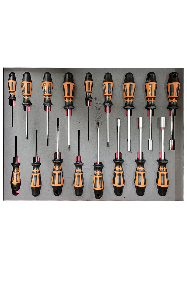 Dorf Tools 357 Parça Dolu Takım Arabası 7 Çekmeceli Premium Seri - 7