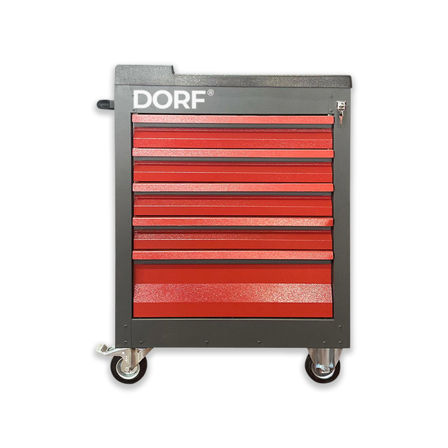 DORF TOOLS 5 Çekmeceli Dolu Takım Arabası – Profesyonel Set - Thumbnail