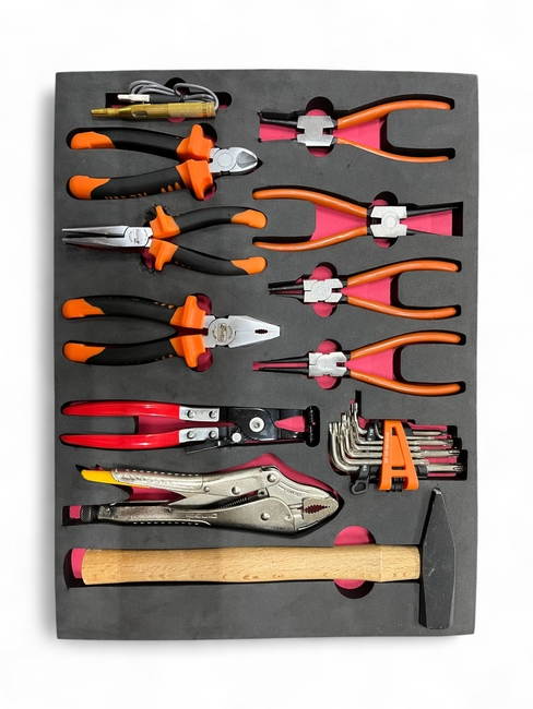 DORF TOOLS 5 Çekmeceli Dolu Takım Arabası – Profesyonel Set - Thumbnail