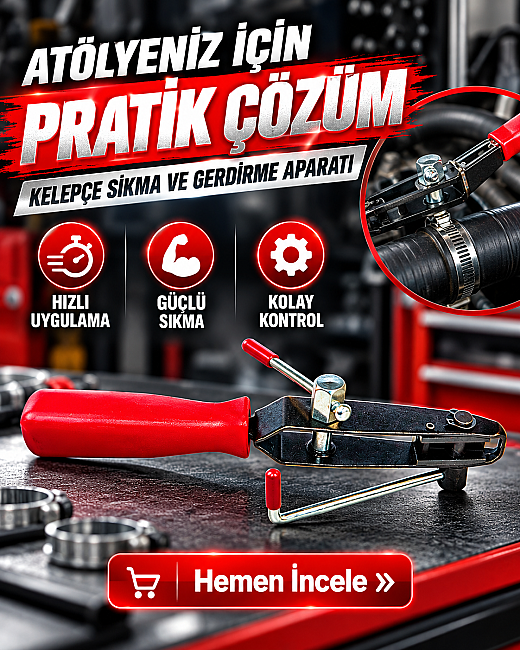 Dorf Tools Aks Körük Kelepçe Pensesi Sarmalı Model