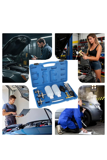 Dorf Tools Co2 Kaçak Test Kiti Conta Sızıntı Test Kiti 8 Parça - Thumbnail