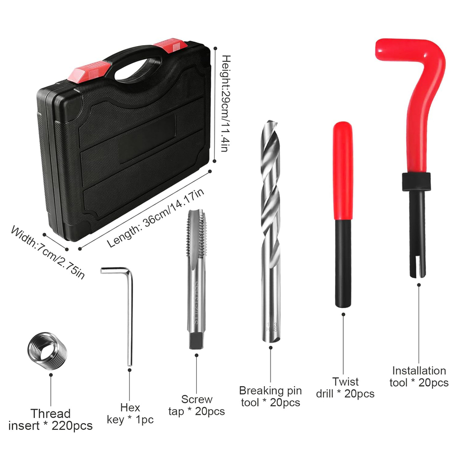 Dorf Tools HELİCOİL 261 Parça - 2